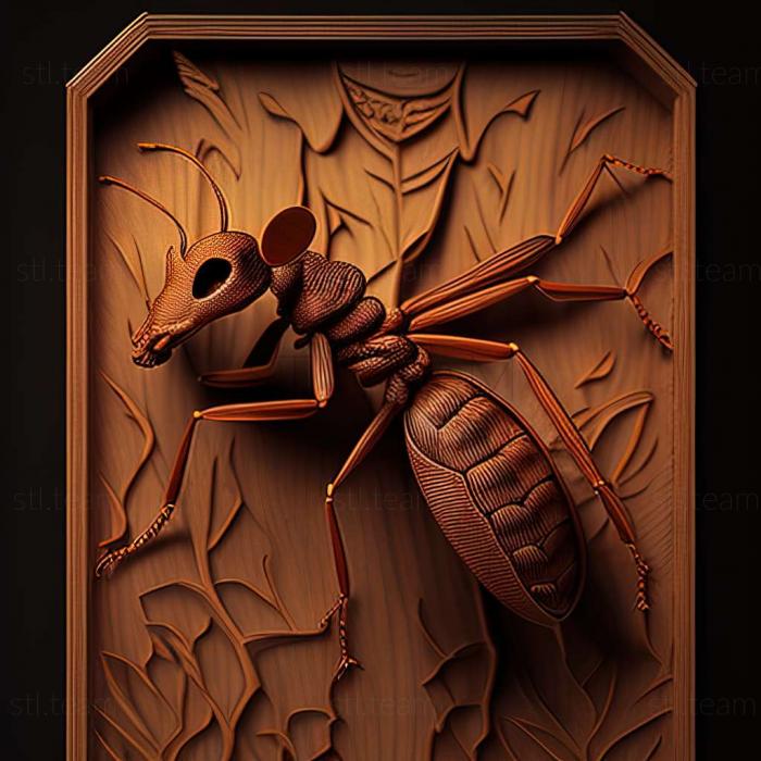 3D model Camponotus lateralis (STL)